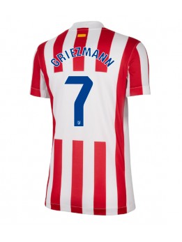 Billige Atletico Madrid Antoine Griezmann #7 Hjemmedrakt Dame 2025-26 Kortermet